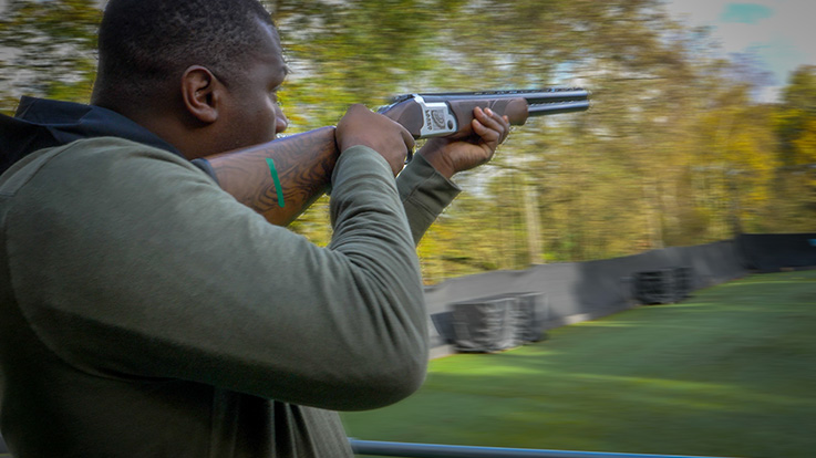 aiming down shotgun sights