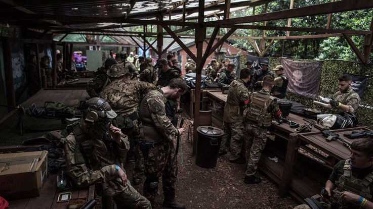 airsoft group at basecamp