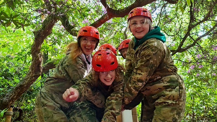 ladies at the jungle escape experience