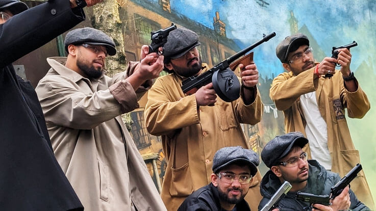 stag group as peaky pistol shooters