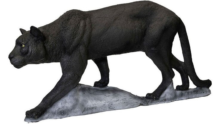 the beast black panther 3d archery target