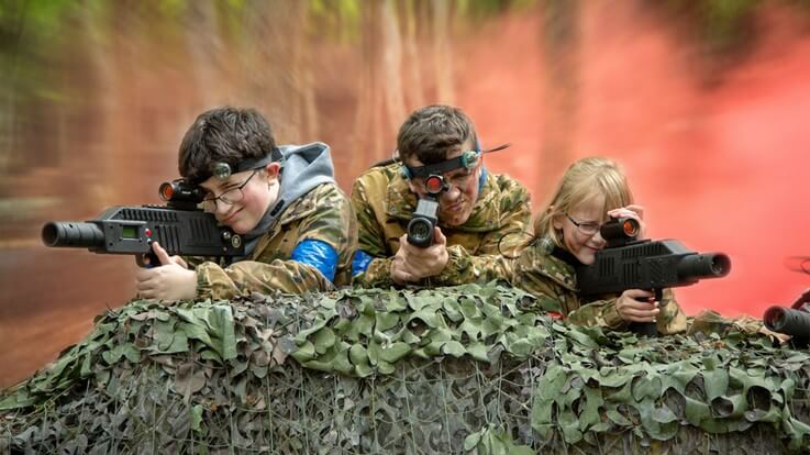 schools laser tag